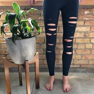 Alo high-waisted warrior leggings